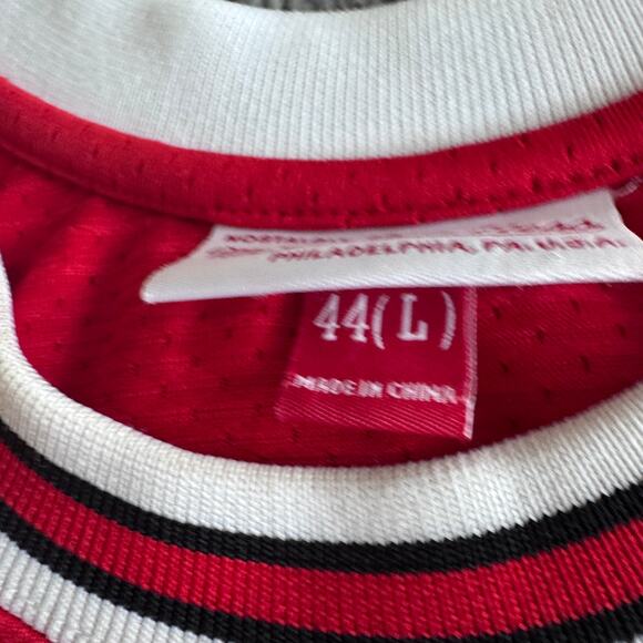 Authentic Mitchell & Ness Scottie Pippen NBA Chicago Bulls 98 Finals Jersey 44 L - Picture 7 of 13